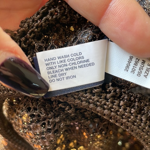 GAP boho sequined tote - Picture 7 of 8